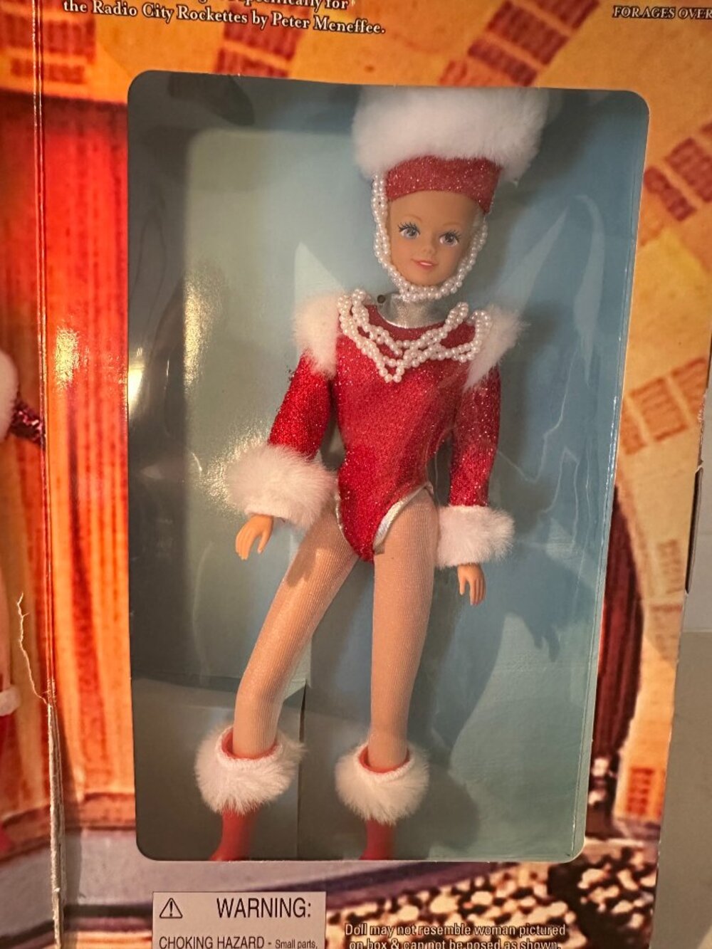 The RADIO CITY ROCKETTES Doll 1999 Special Millennium Edition Peter Meneffee NIB